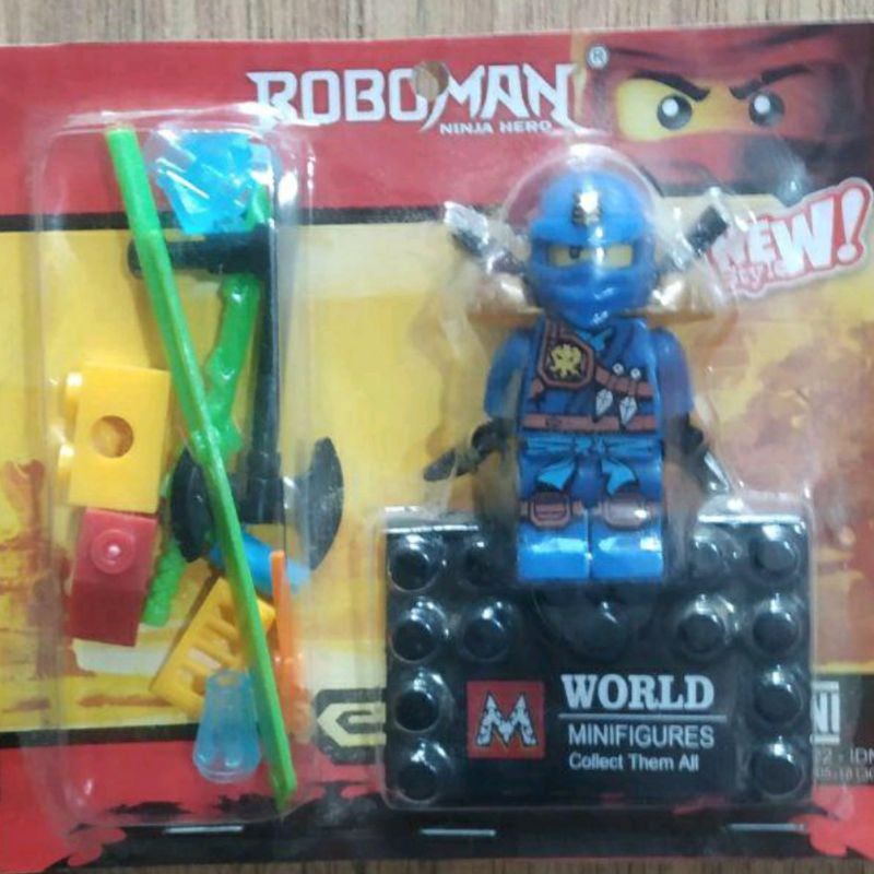 lego world roboman super ninja mainan anak s2