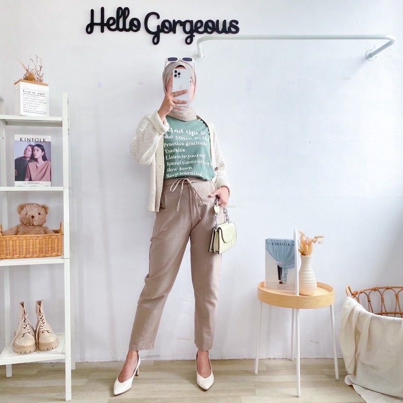 KULOT 7/8 WANITA KATUN LINEN