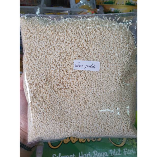 

Wijen putih 250gr