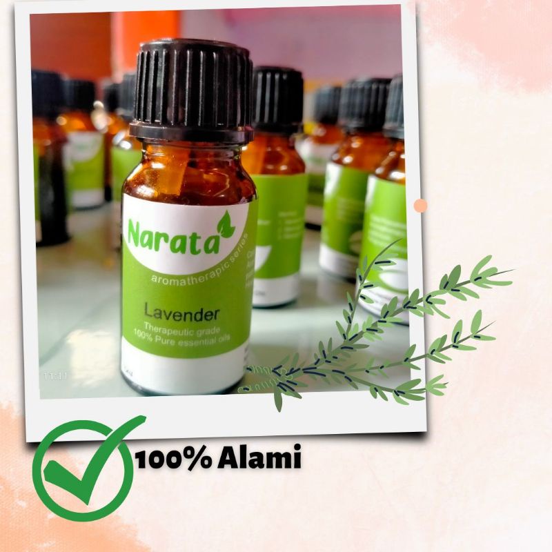 Lavender Essential Oil Diffuser Esensial Aromaterapi