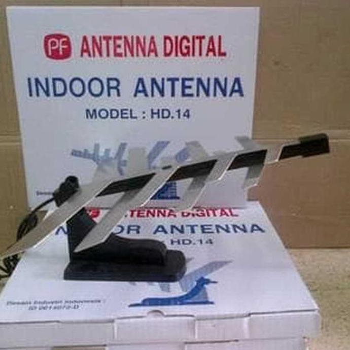 Promo Antena Tv Indoor Hd-14 Hd 14 Hd14 Antena Tv Digital Antena Dalam