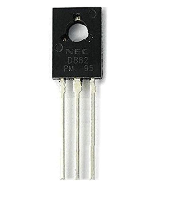 [SMC-0029] D882 2SD882 TO-126 3A/40V NPN POWER TRANSISTOR
