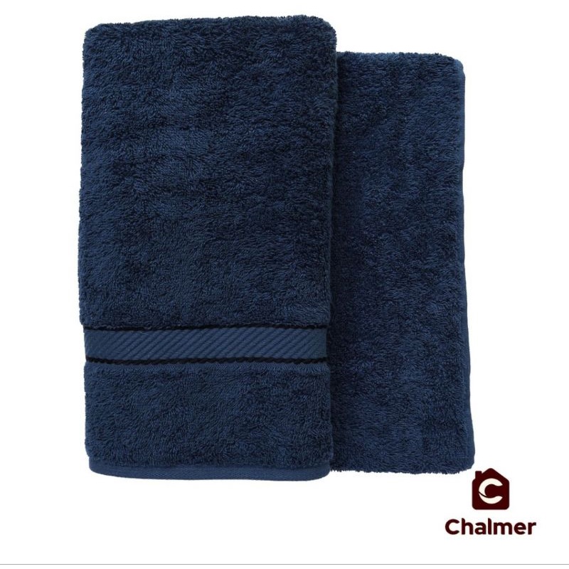 Handuk Chalmer 70 x 140 Handuk Mandi Dewasa Lembut Serap Air Tebal Berkualitas by Natural Terry Towel