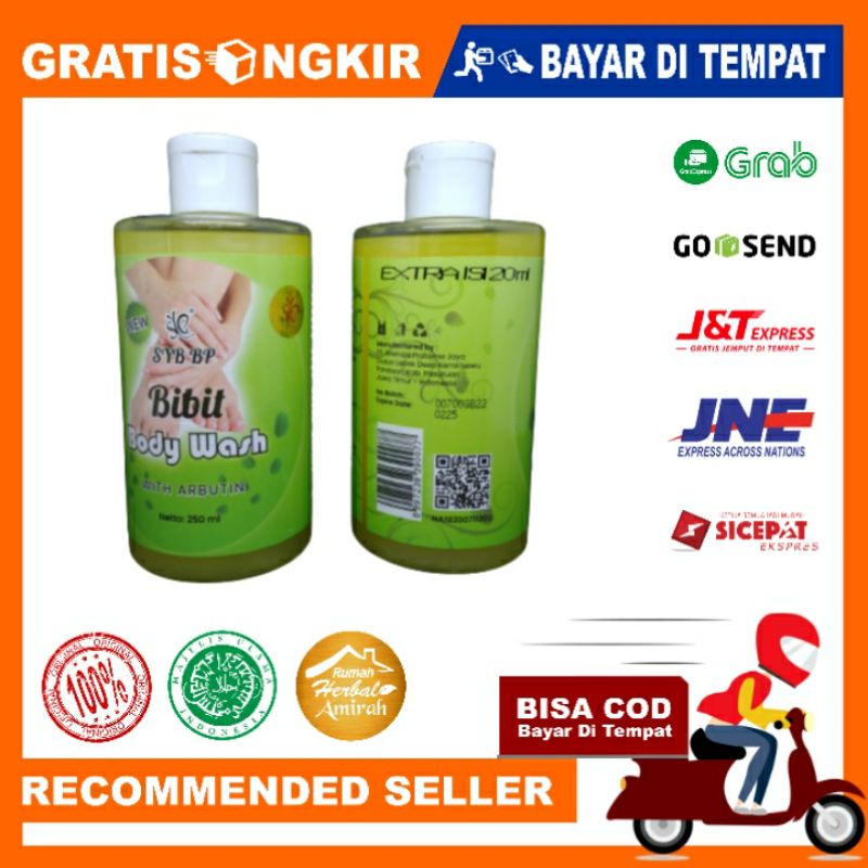 Bibit Pemutih BODY WASH SYB BP Moisturizer Original 250ml Merawat Kelembapan Kulit Asli Original Bisa COD