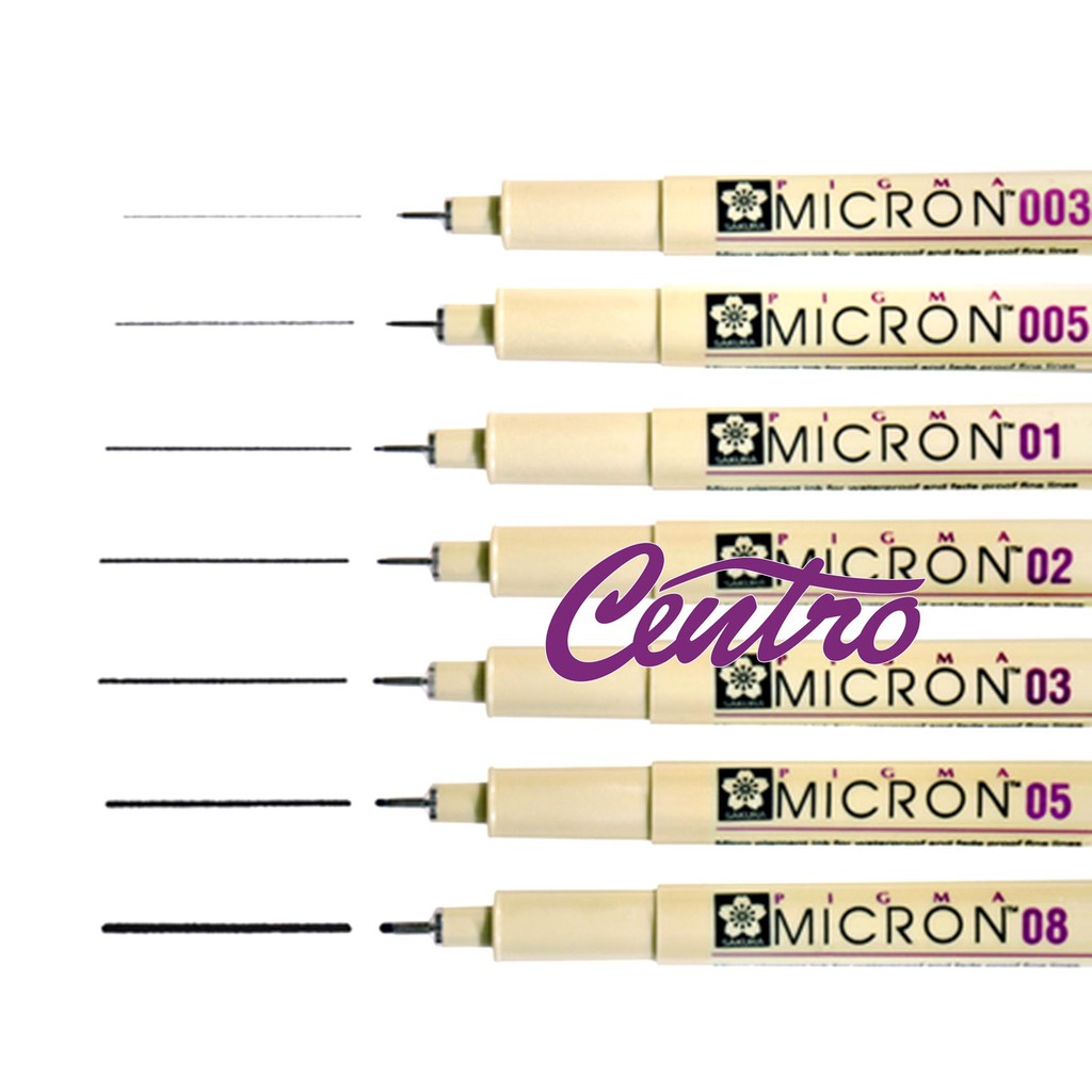 

Sakura Pigma Micron 0.5 Drawing Pen Pigment Pena Gambar Manga 0,5 05