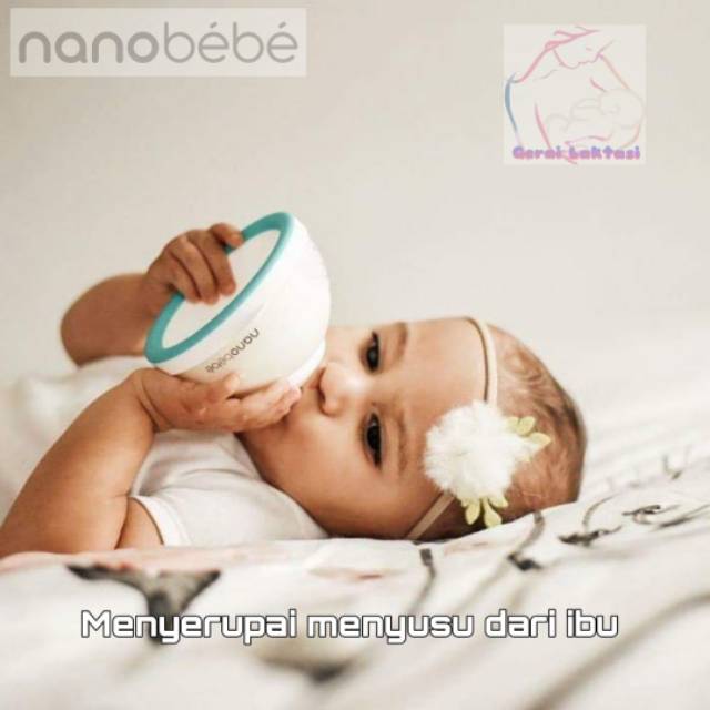 NANOBEBE 150ML 240ML BREASTFEEDING BOTTLE BOTOL ASI