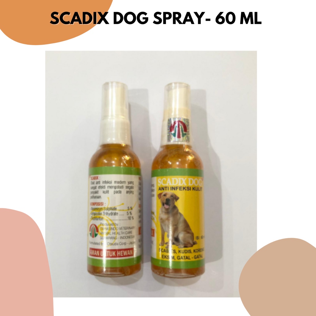 SCADIX DOG SPRAY- 60 ML