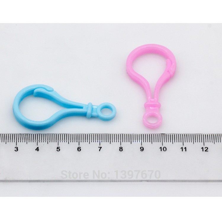 Gantungan Kunci Plastik / Bulb Shape Keyring Isi 2 pcs - ANK