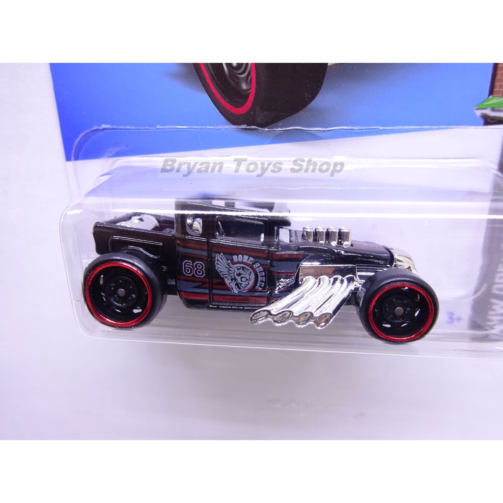 Hot Wheels Bone Shaker Hitam No. 68 4/5