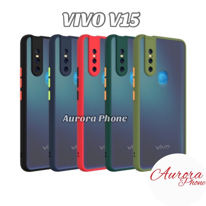 Vivo V15 Frosted Camera Protection Casing Vivo V15 / Soft Case Vivo V15 Frosted / Frosted Vivo V15 /