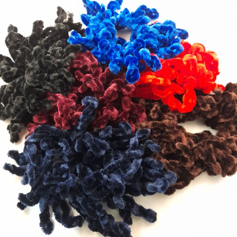 Ikat Rambut Ubur ubur Kunciran Cendol Jumbo Hijab Cepol Aksesoris-Ukuran kecil