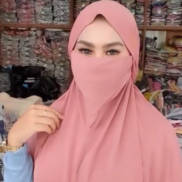DO’I niqab jumbo Doa ibu cadar sefty corona