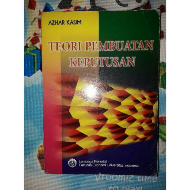 

Teori Pembuatan Keputusan