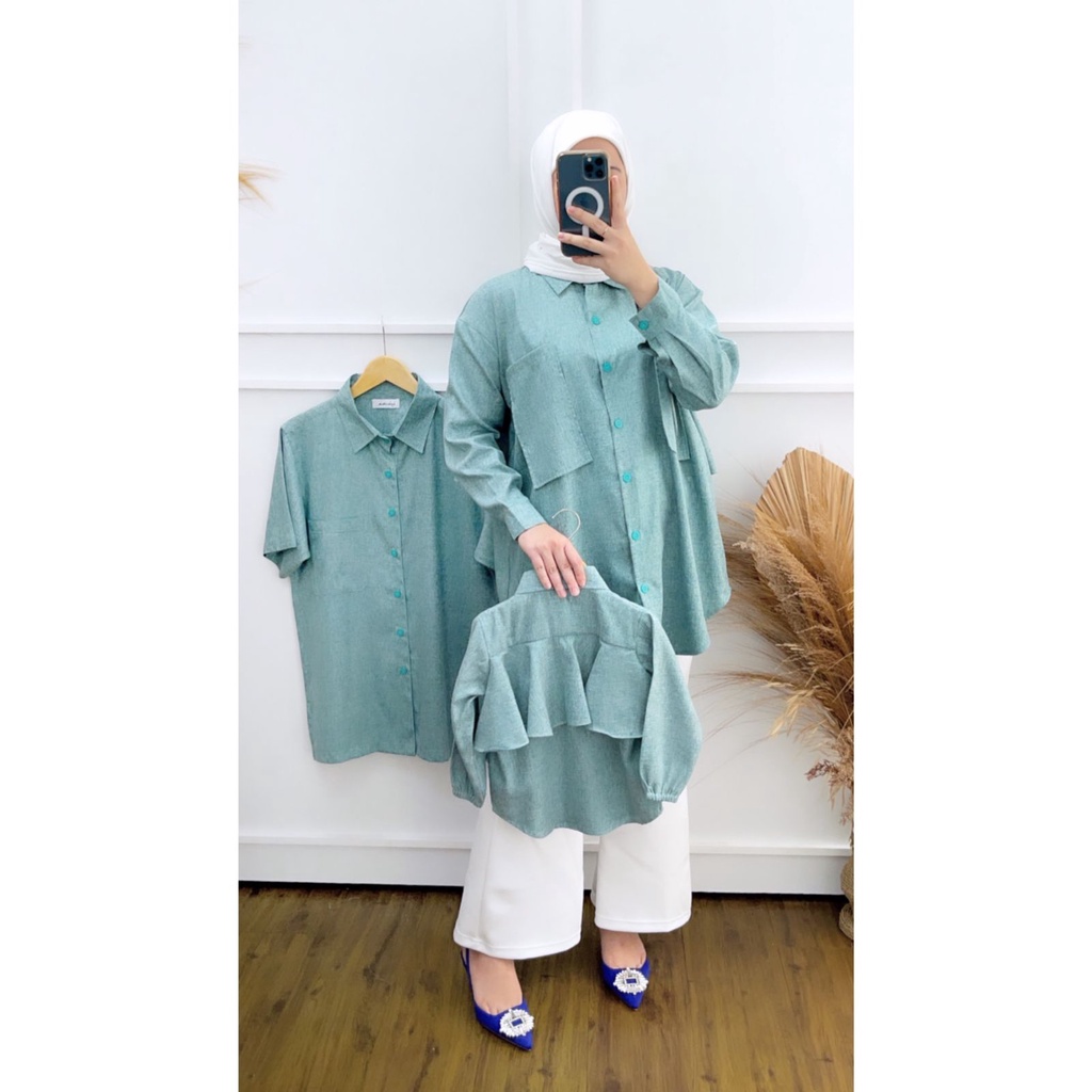 AURY Couple Mom n kids (Harga terpisah)-Mint