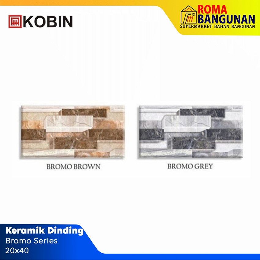 Kobin Keramik Dinding Bromo Series 20X40