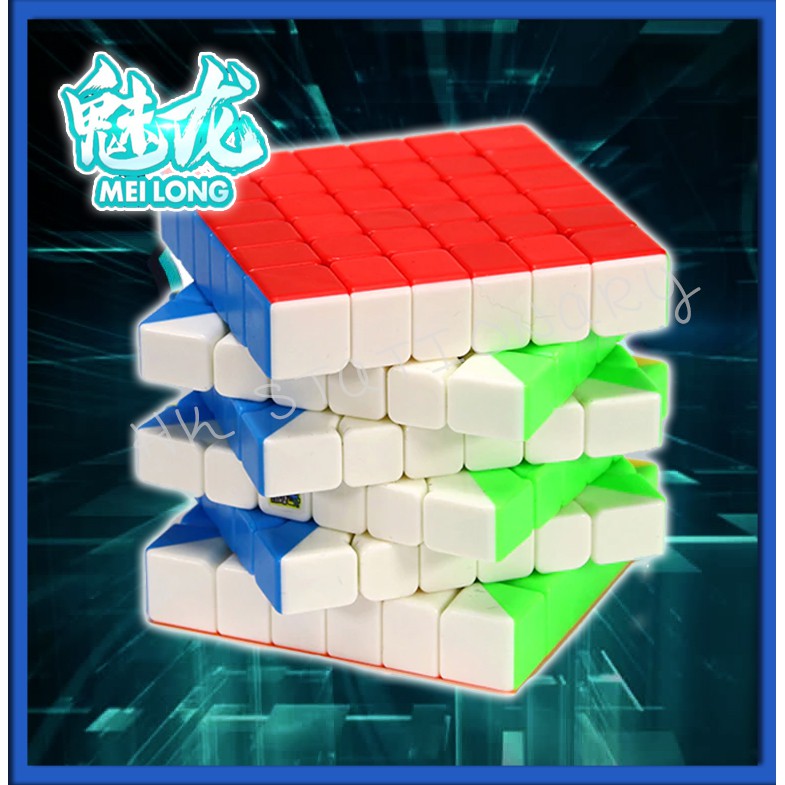 RUBIK MOYU MEILONG COLOUR 6x6x6