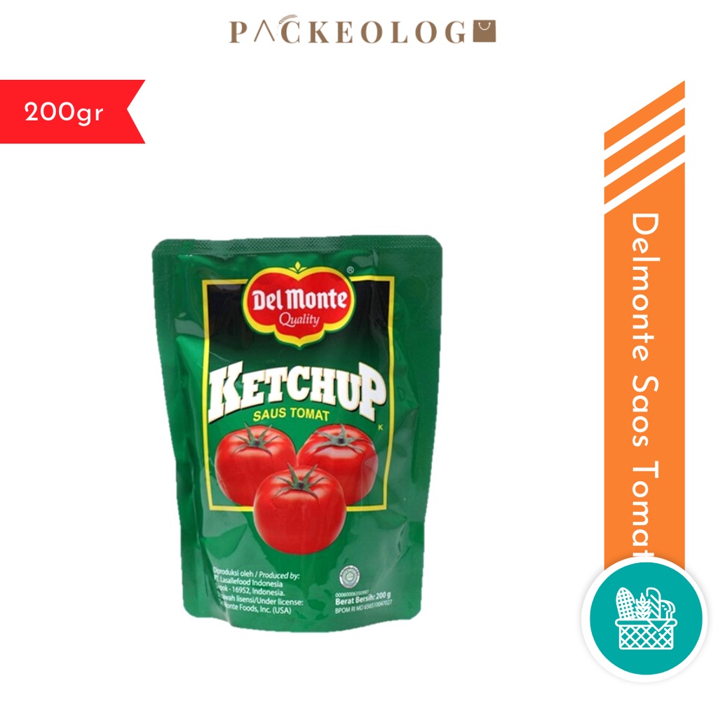 

Delmonte Saus Tomat Delmonte tomato ketchup pouch 200gr