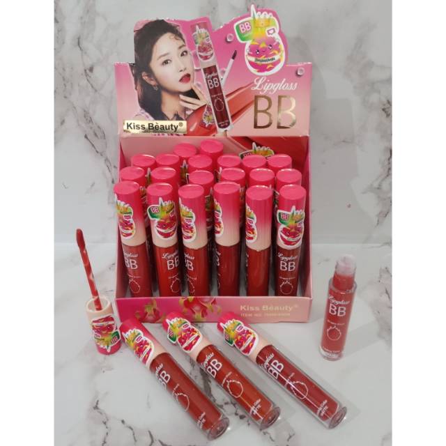 TERMURAH PER6PCS LIP GLOSS MATTE KISS BEAUTY VELVET | BB DRAGON NO. 70060/ 70063