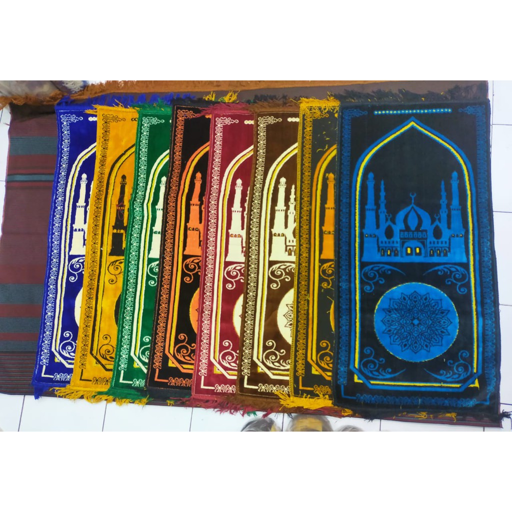 sajadah turky timbul tebel merk inteksa spigel uk.50x110