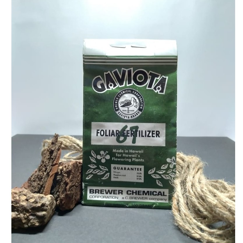 Pupuk Gaviota 67 untuk pembungaan 100gr