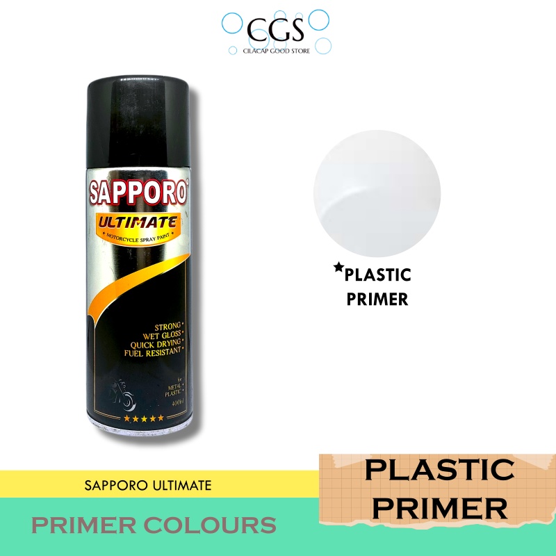 SAPPORO PLASTIK PRIMER 400ml - sapporo pp primer - sapporo plastic primer - pp primer sapporo - dasa