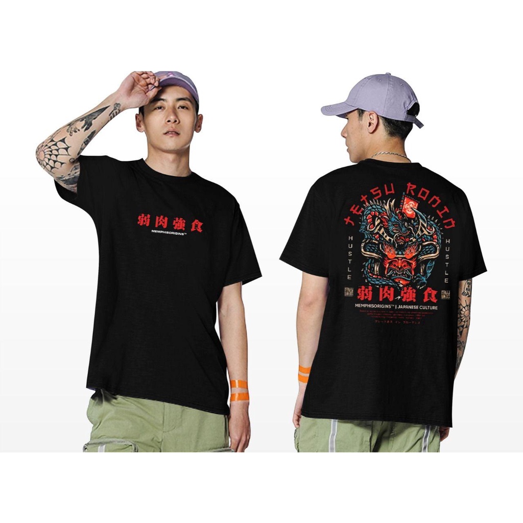 Kaos murah Kaos distro murah baju  distro pria t-shirt murah combed30s TETSU