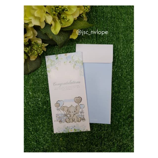 

Amplop custom lahiran kado baby born anak laki. Amplop Angpao. Money Envelope for gift