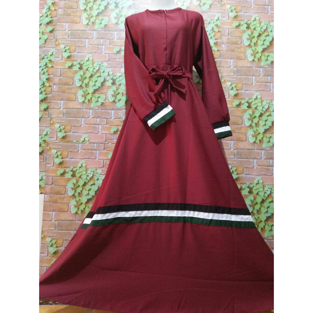 Gamis palestina warna palestine bendera palestin maxidress polos syari gaza khimar