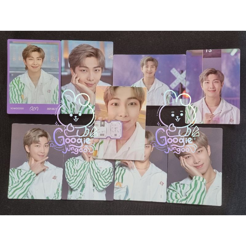 BOOKED Mini Photocard MPC BTS Namjoon SET Muster 6th Sowoozoo SWZ Bonus Photocard PC Toko Hijau Taeh