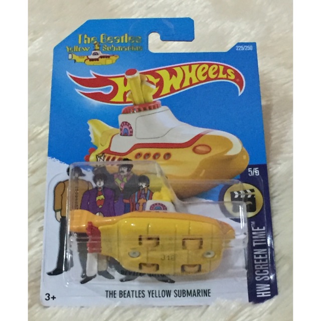 Hot Wheels The Beatles Yellow Submarine