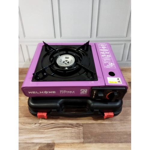 Kompor Gas Portable WELHOME 2 In 1