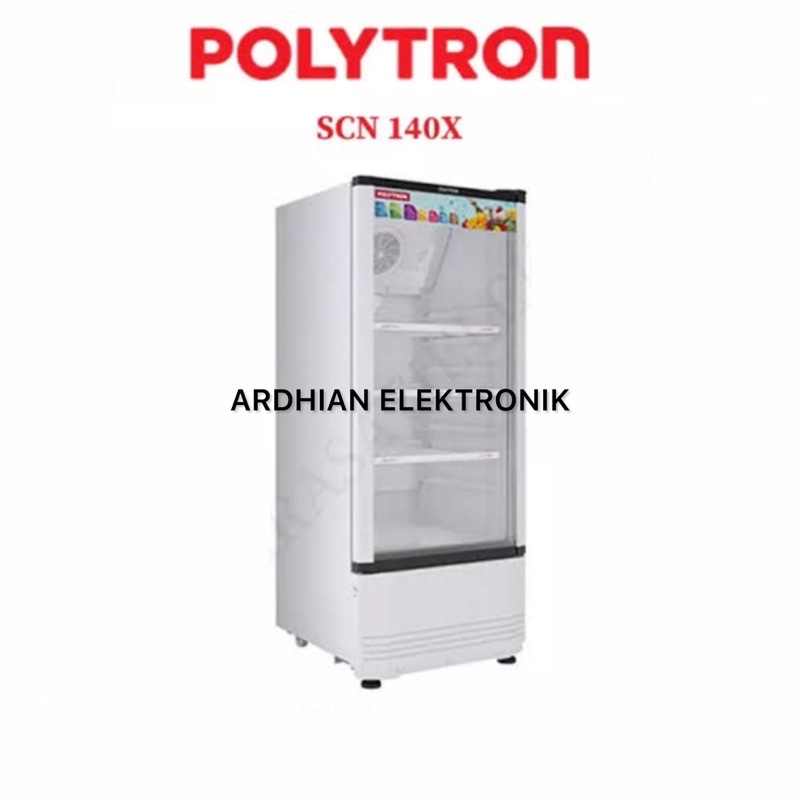 SHOWCASE POLYTRON SCN 140 X & SCN 141 X 3 Rak 140 Liter