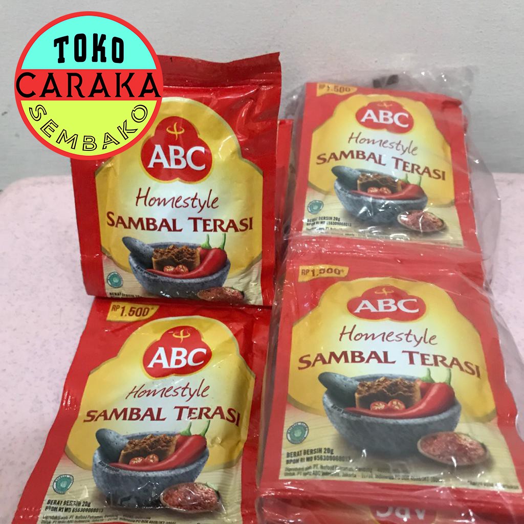 

ABC Sambal Terasi Sachet 20g - Homestyle Sambel