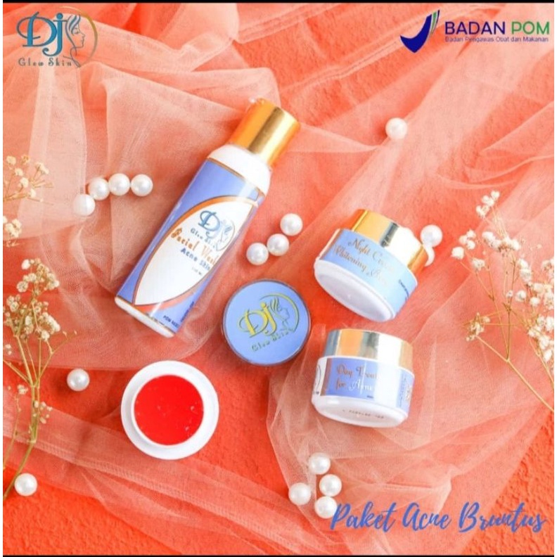 DJ Glow Skin paket jerawat Beruntus