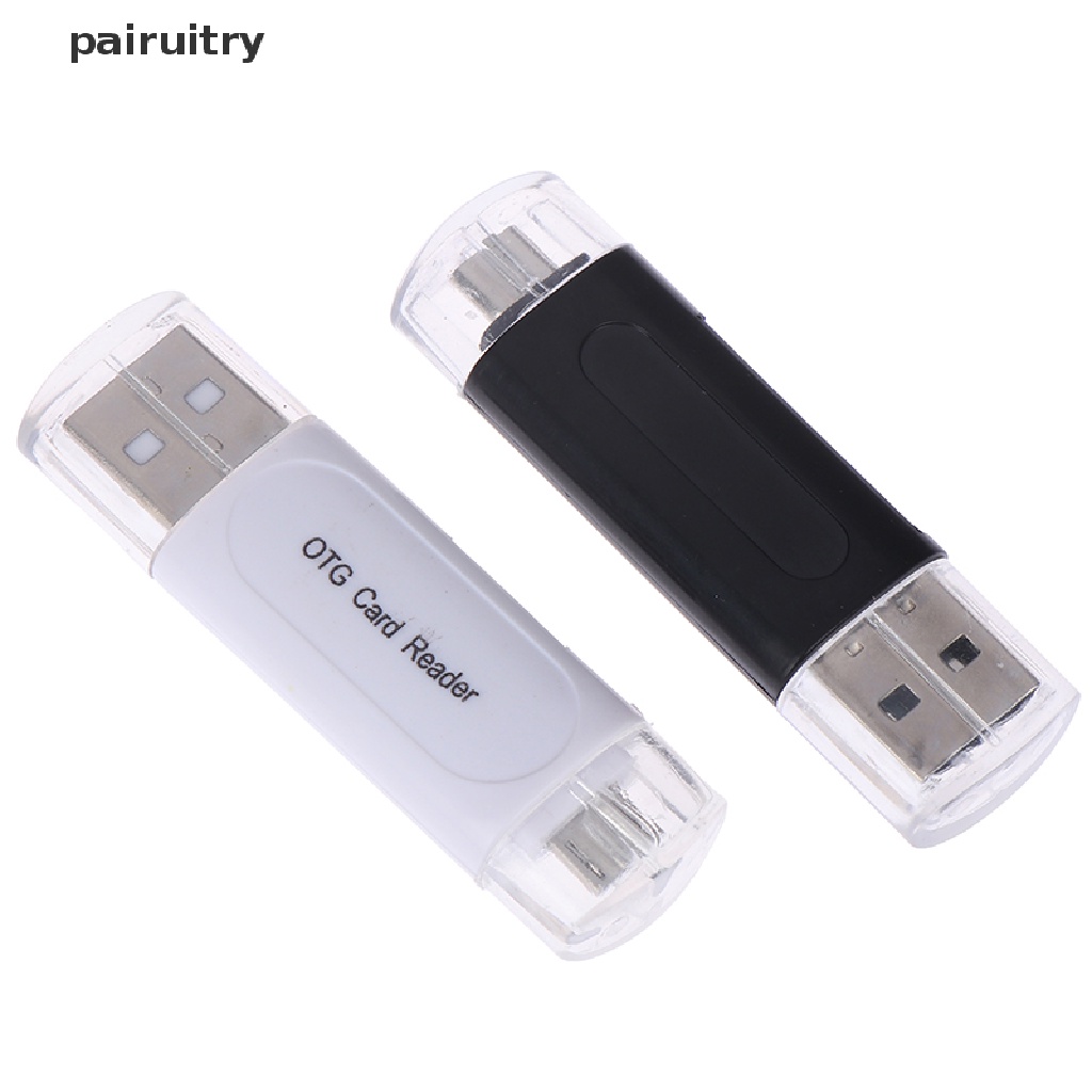 Prt adapter card reader otg usb 2.0 Multifungsi Untuk Smartphone / tf / t-flash PRT