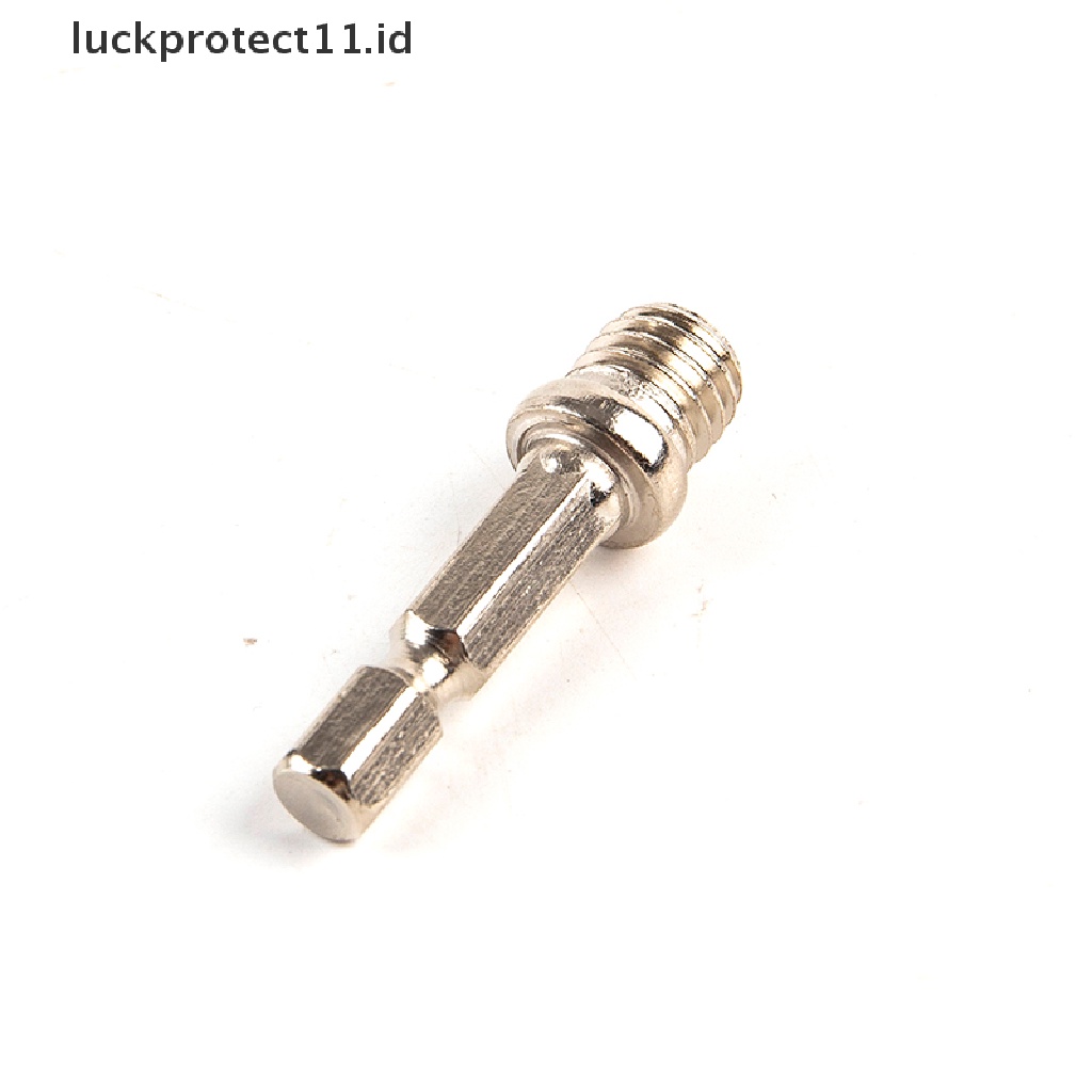 //HG&amp;ID// 1Pc 1/4 Hexagon Connecting Rod Adapter Drill Chuck M10 Polishing Disc Connection .