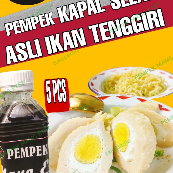 

PEMPEK KAPAL SELAM BESAR + CUKO - BARU