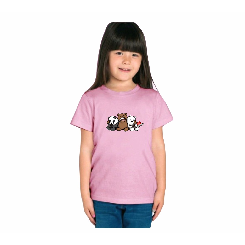 Kaos oblong anak anak bergambar print digital unisex bisa di pakai laki laki dan perempuan 004