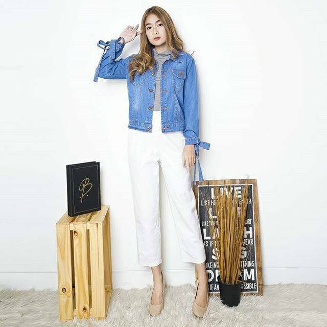 CH 2088 Bahan jeans import
