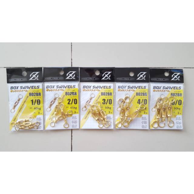 Kili AXZ BOX SWIVELS (BRASS)