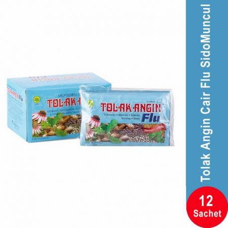 

Tolak Angin Cair Flu Sidomuncul per Box isi @12 Sachet x 15ml