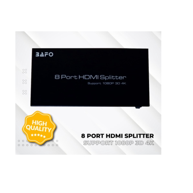 Splitter HDMI 1-8 BAFO HDMI Spliter 8 port