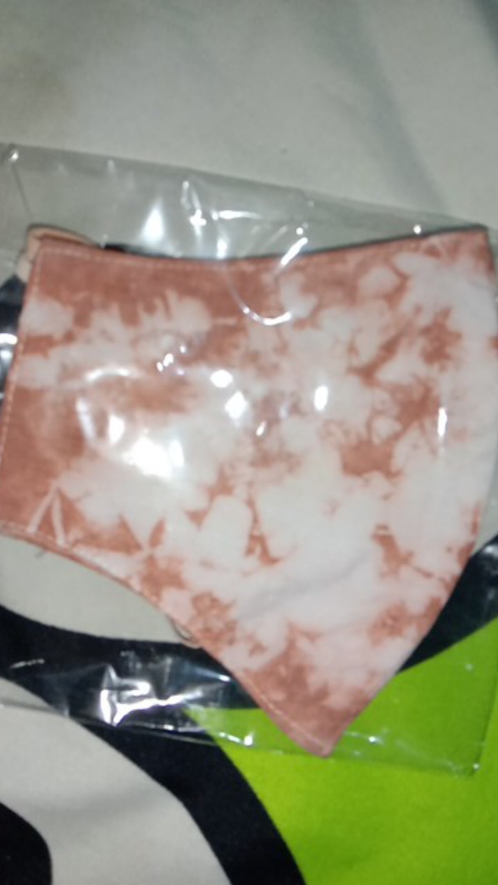 Masker Tie-dye 2 Lapis Terjangkau Murah Keren