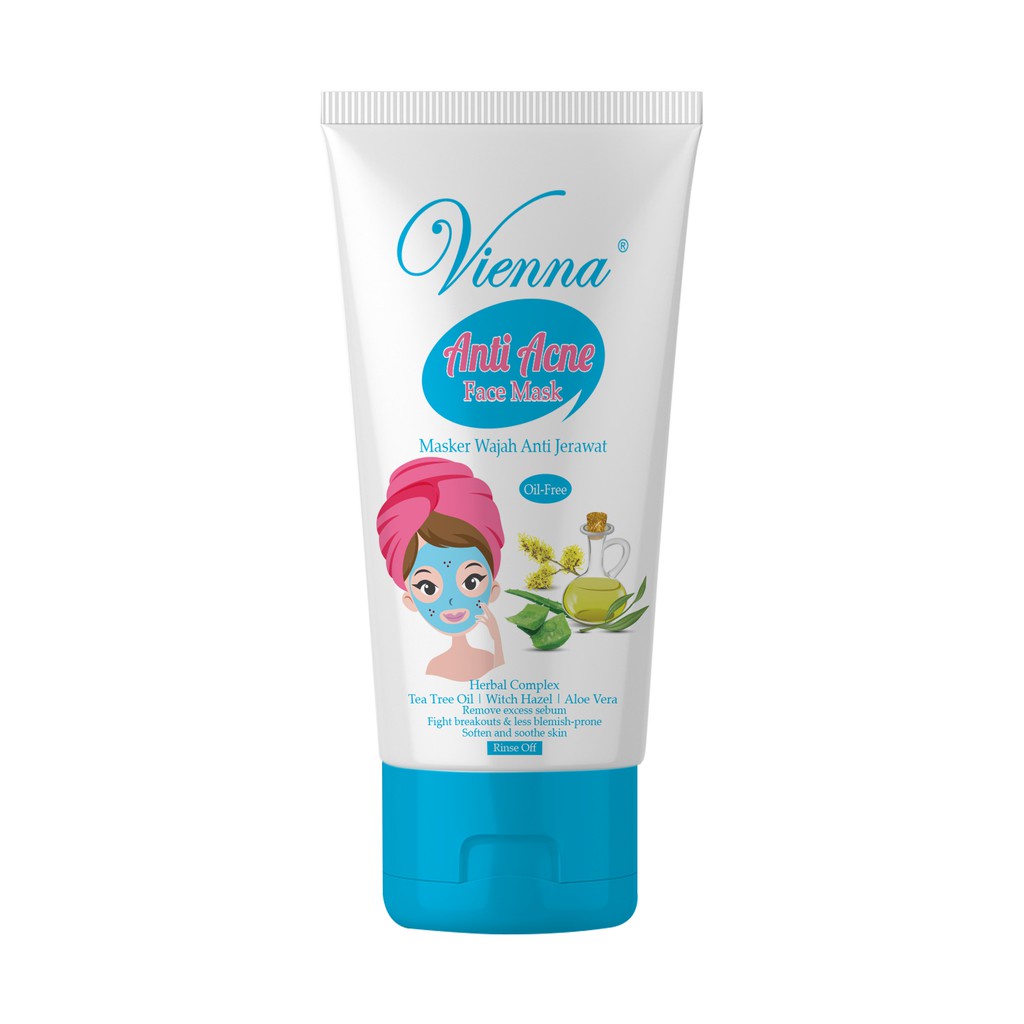 Vienna Face Mask 50Ml Anti Acne