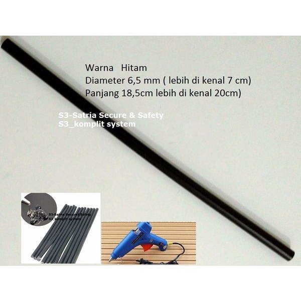

Terpopuler Lem Tembak Hitam / Lem Stik Mini Refill / Lem Stick Glue Gun Baik
