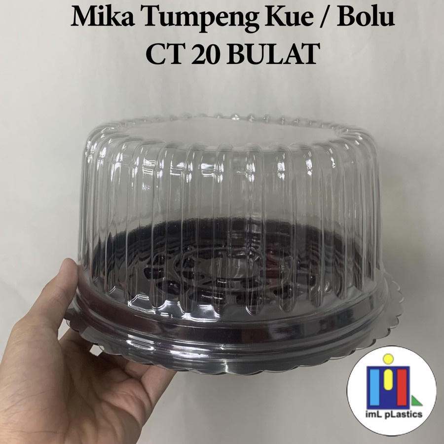 MIKA TUMPENG CT20 BULAT LIBRA / TRAY CAKE TART 20CM/MIKA KUE BOLU BULAT-10pcs