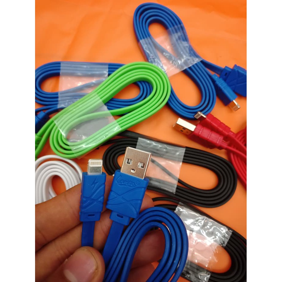 [GROSIR] KABEL DATA LAMIGO SUPPORT 2.4A FOR ANDROID &amp; IOS &amp; TYPE C