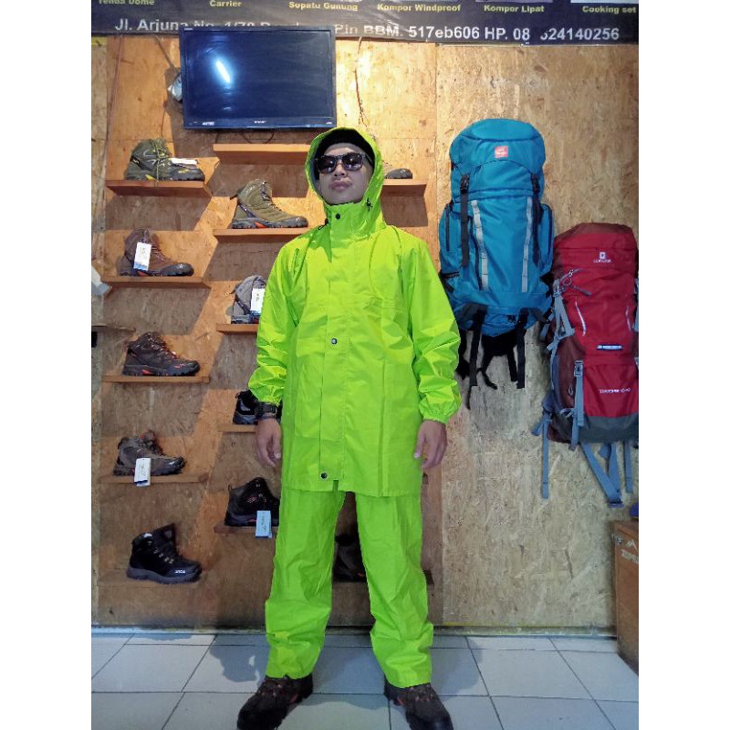 Jas hujan goretex Zafran