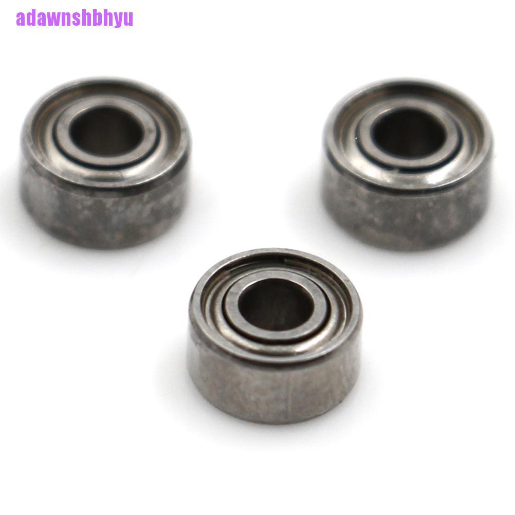 10 Pcs Miniatur Bearing Presisi MR52ZZ Ukuran 2x5 X 2.5mm Untuk Spinner