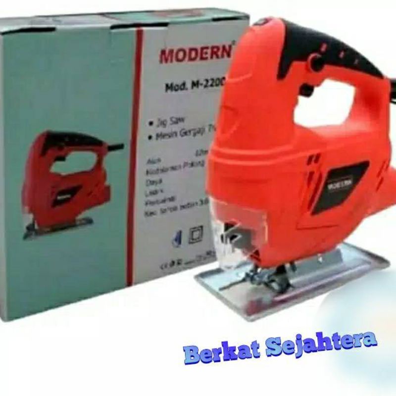 Mesin gergaji triplek jigsaw Modern M2200